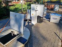detailní reference, Soustava nádrží, odlehčovací komora, čistírna odpadních vod včetně technologie, čerpací šachta, Zálesná Zhoř, db betonové jímky